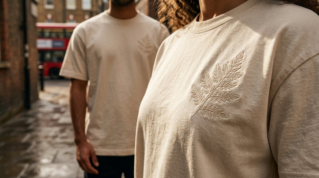 Botanical Fern Tee | Cream