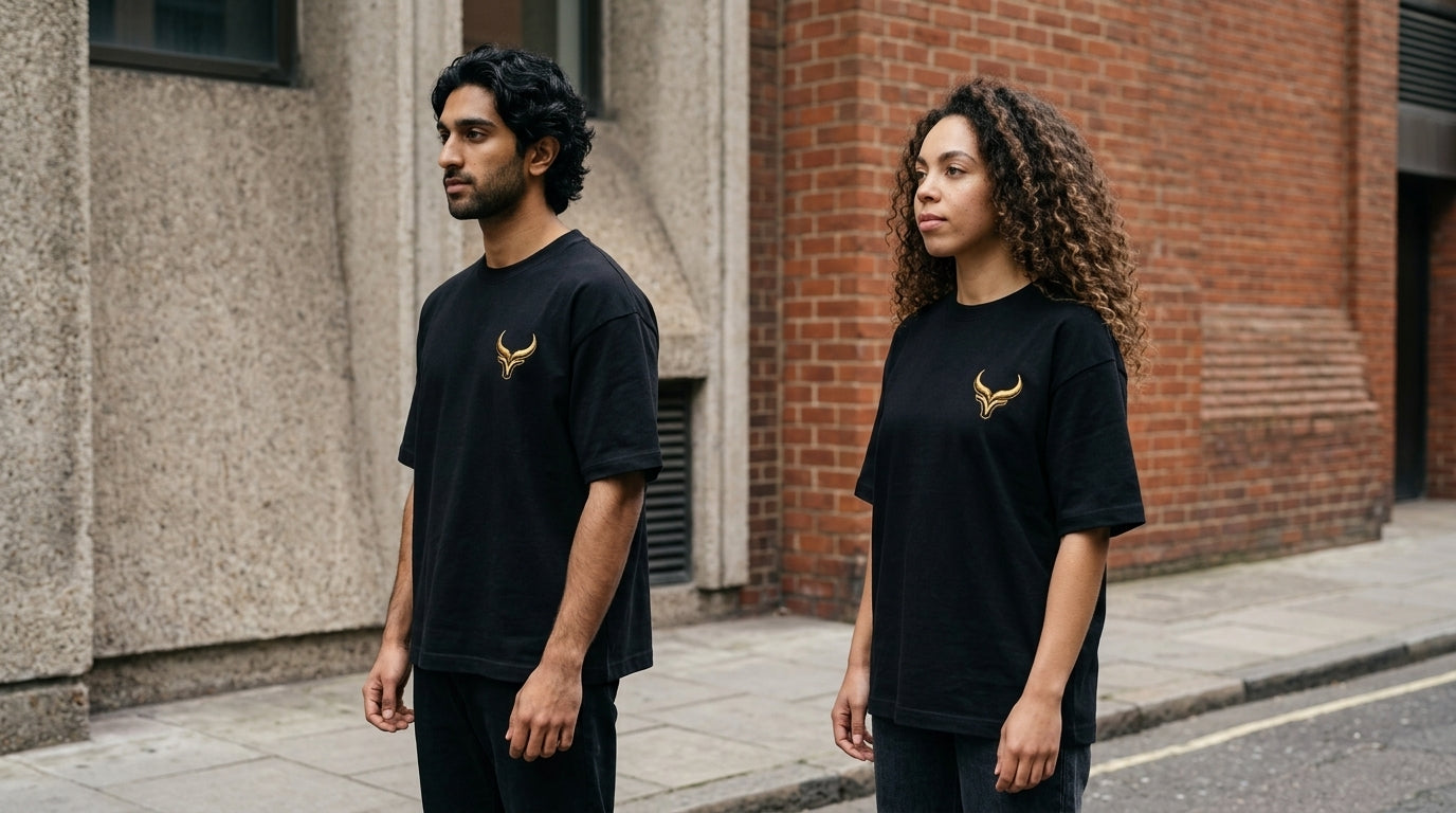 Golden Taurus Tee | Black