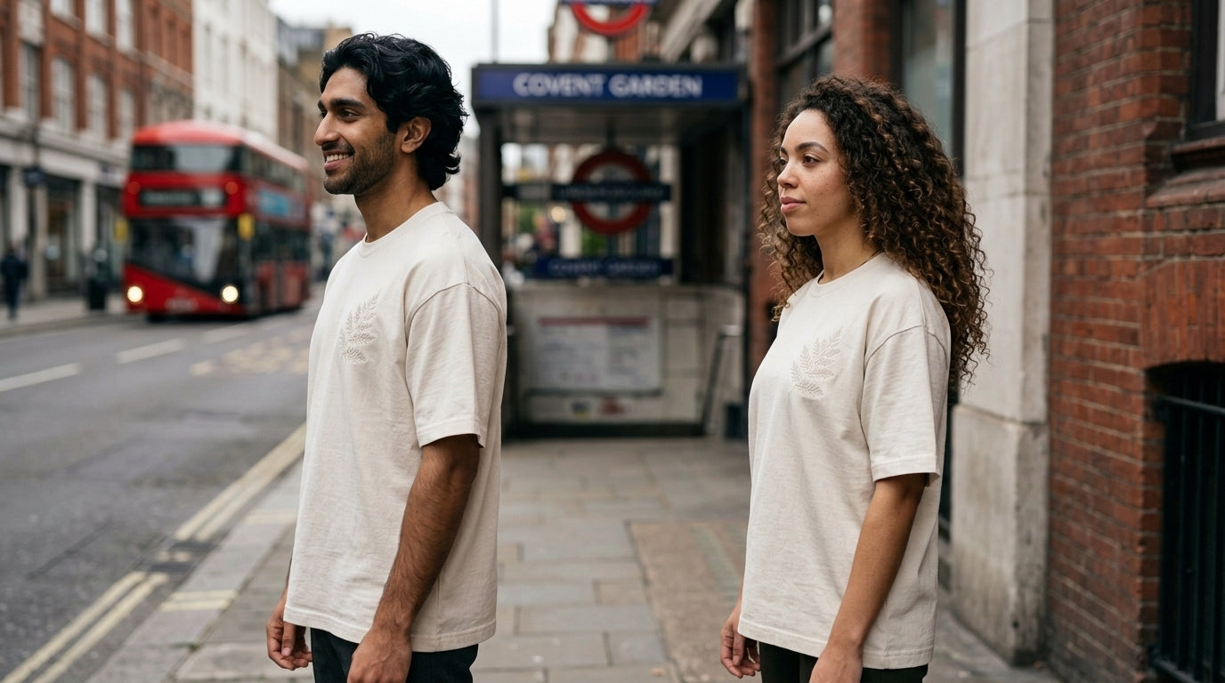 Botanical Fern Tee | Cream