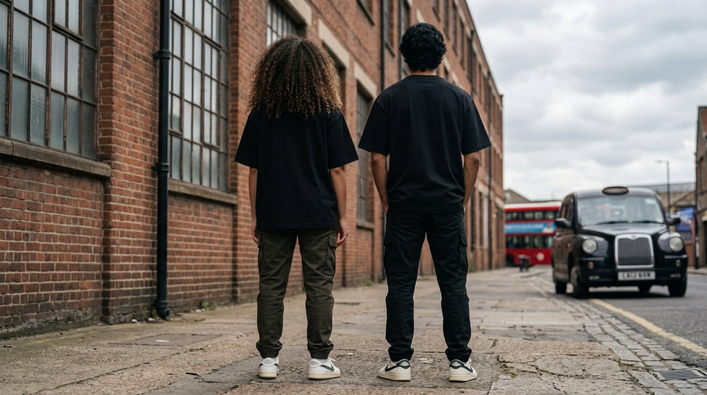 Ember Stag Tee | Black