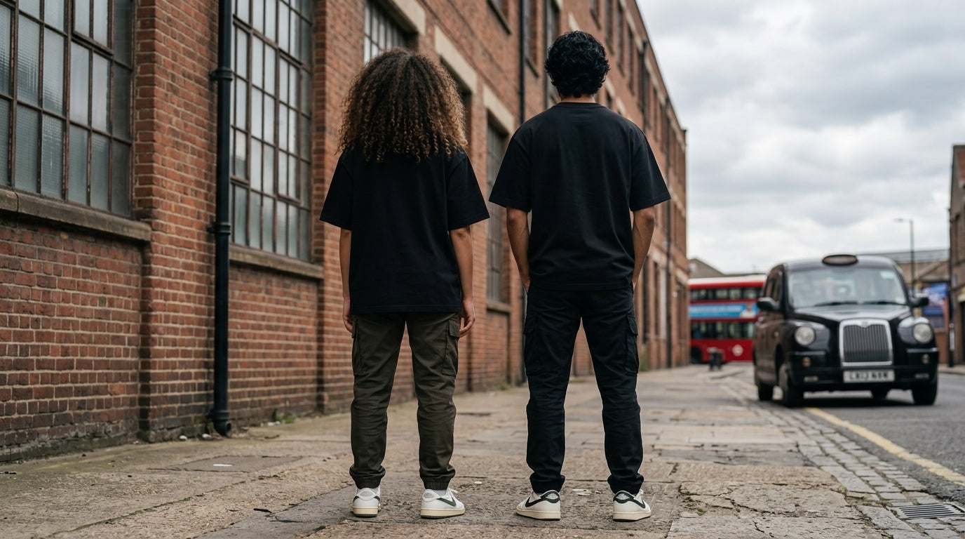 Ember Stag Tee | Black